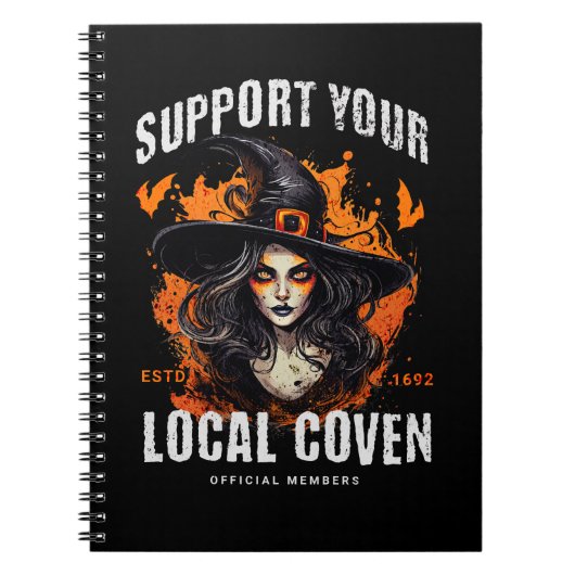 Support voor uw lokale coven notitieboek (Voorkant)