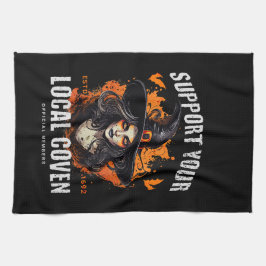 Support voor uw lokale coven theedoek