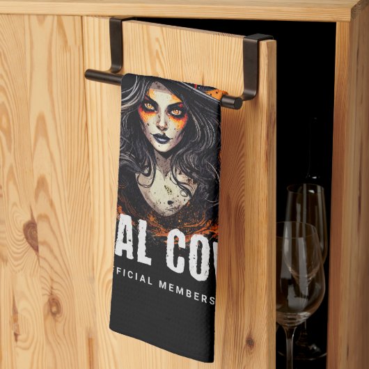 Support voor uw lokale coven theedoek (Derde Gevouwen)