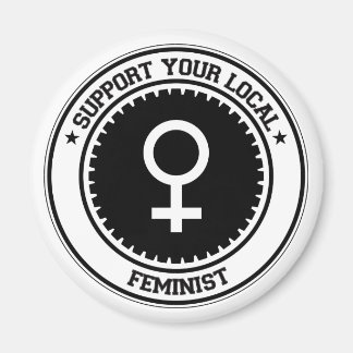 Support voor uw lokale feministe magneet