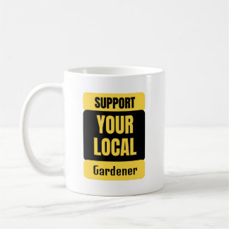 Support voor uw lokale Gardener Koffiemok