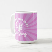 Support voor uw lokale Girl Gang-Mok Koffiemok (Voorkant links)