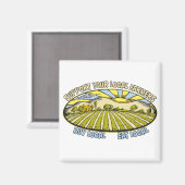 Support voor uw lokale landbouwers magneet (Voorkant / Achterkant)