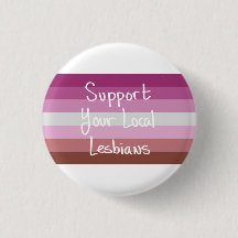 Support voor uw lokale lesbiennes-Button