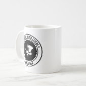 Support voor uw lokale magiër koffiemok (Voorkant links)
