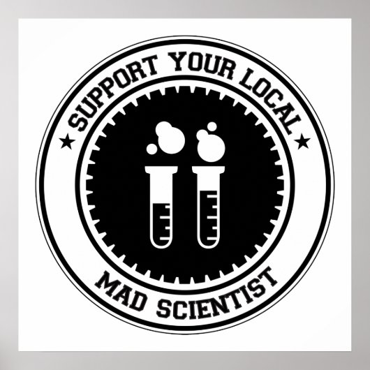 Support voor uw lokale medicamenteuze wetenschappe poster (Voorkant)