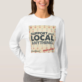 Support voor uw lokale omgeving als u een T-shirt 