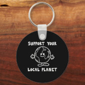 Support voor uw lokale omgeving sleutelhanger (Voorkant)