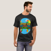 Support voor uw lokale omgeving t-shirt (Voorkant volledig)