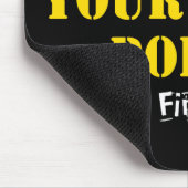 Support voor uw lokale politie - Verlaat vingerafd Muismat (Hoek)