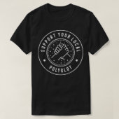 Support voor uw lokale polyglot t-shirt (Design voorkant)