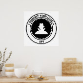 Support voor uw lokale spion poster (Keuken)
