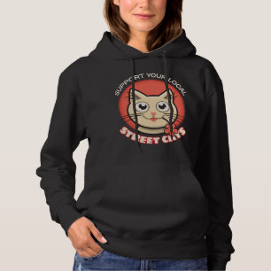 Support voor uw lokale straatkatten hoodie