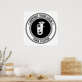 Support voor uw lokale Tuba Player Poster (Keuken)