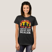 Support voor uw lokale verkoopt T-shirt (Voorkant volledig)