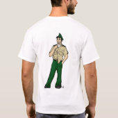 Support voor uw lokale vuilniszak t-shirt (Achterkant)