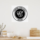 Support voor uw lokale Welzijn Poster (Keuken)