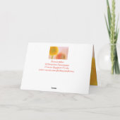 Support voor vrienden tegen kanker kaart (Achterkant)