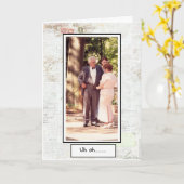 Support-Wenskaart Kaart (Gele Bloem)