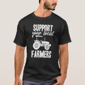 Support Your Farmers T-shirt (Voorkant)
