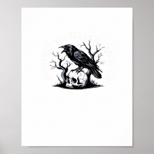 Support Your Local Murder Classic Design Poster (Voorkant)