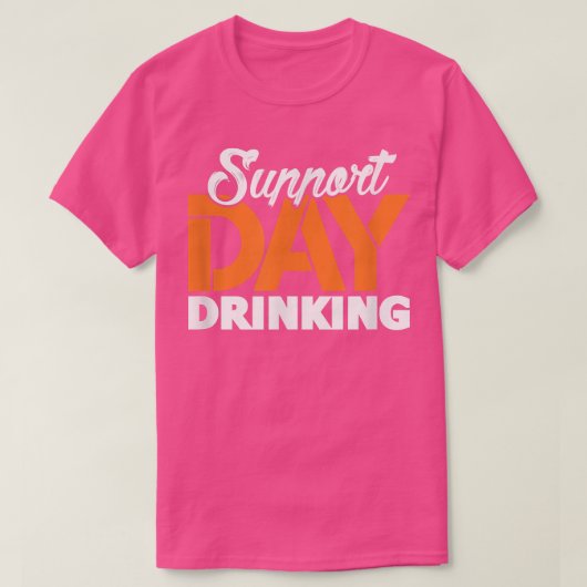 Supportdag Drink Bachelor Party Bachelorette P T-shirt (Design voorkant)