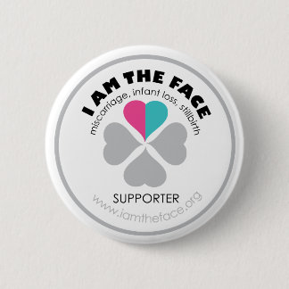 *Supporter* I BEN DE Roze en Blauwe Button VAN HET