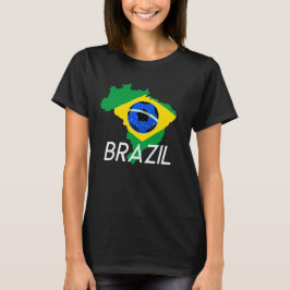Supporter T-shirt voor het Braziliaanse voetbaltea
