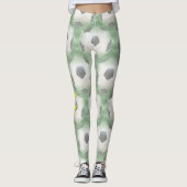 supporter van het Braziliaanse Voetbal Leggings (Voorkant)