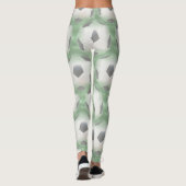 supporter van het Braziliaanse Voetbal Leggings (Achterkant)