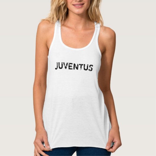 supporter van Juventus vrouw Tanktop (Voorkant)