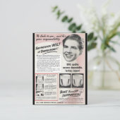 Supporter Wilt is gevaarlijk! Briefkaart (Staand voorkant)