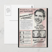 Supporter Wilt is gevaarlijk! Briefkaart (Voorkant / Achterkant)