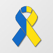 Supporter Window Cling Oekraïne Raamsticker (Vel)