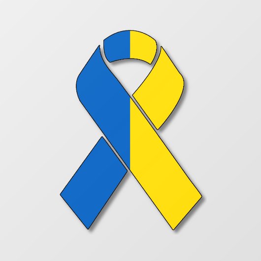 Supporter Window Cling Oekraïne Raamsticker (Vel)