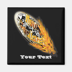 supporters van rugby Kiwis uit Nieuw-Zeeland Magneet