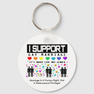 Supporthuwelijk Sleutelhanger