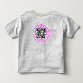 Supporting Girls with Mental Health Disabilities Kinder Shirts (Achterkant)