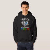Supporting My Uncle Together We Will Win Autism Aw Hoodie (Voorkant volledig)