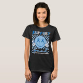 Supportteam Kindermishandeling Preventie Bewustzij T-shirt (Voorkant volledig)
