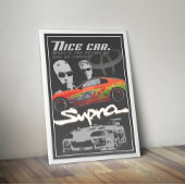 Supra A80 Fast & Furious Poster