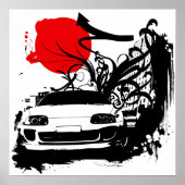 Supra Canvas afdrukken Poster (Voorkant)