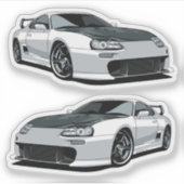 Supra Car Sticker (Voorkant)