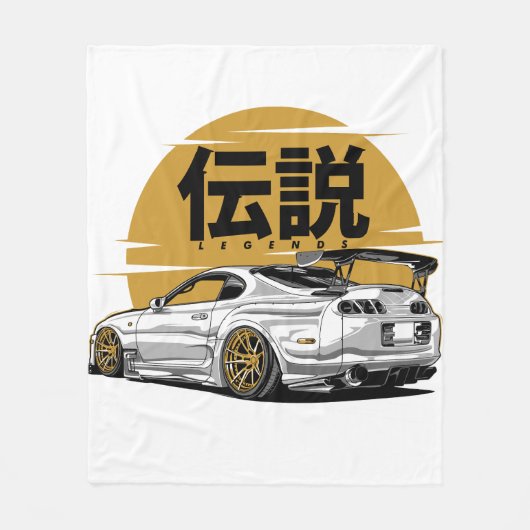 SUPRA DRIFT LEGENDE FLEECE DEKEN (Voorkant)