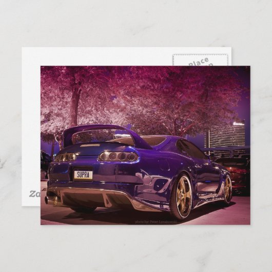 Supra fotografie briefkaart (Voorkant / Achterkant)