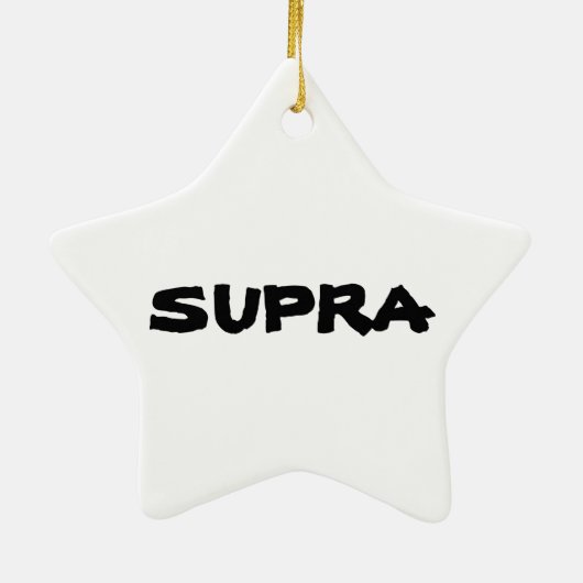 Supra fotografie keramisch ornament (Achterkant)