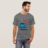 Supra MK4 Sakura Torii JDM Kunst T-shirt (Voorkant volledig)