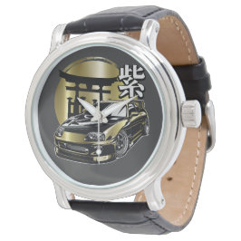 Supra MK 4 Gouden Drift Auto Horloge