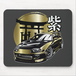 Supra MK 4 Gouden Drift Auto Muismat