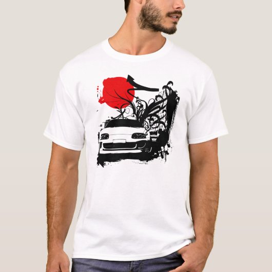 SUPRA - sayonara Tshirt (wit) (Voorkant)